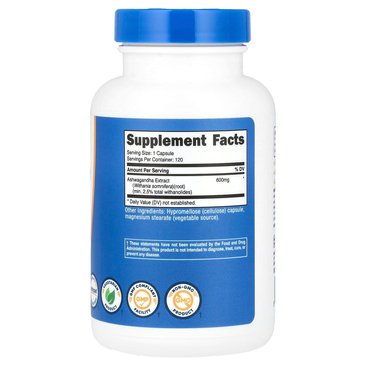 Nutricost Extracto de Raíz de Ginseng Indio 600 mg