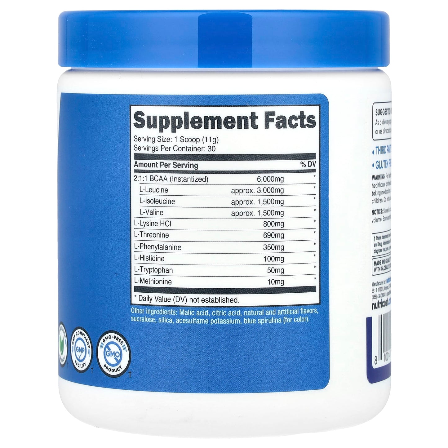 Nutricost Performance EAA 330 g (11.8 oz)