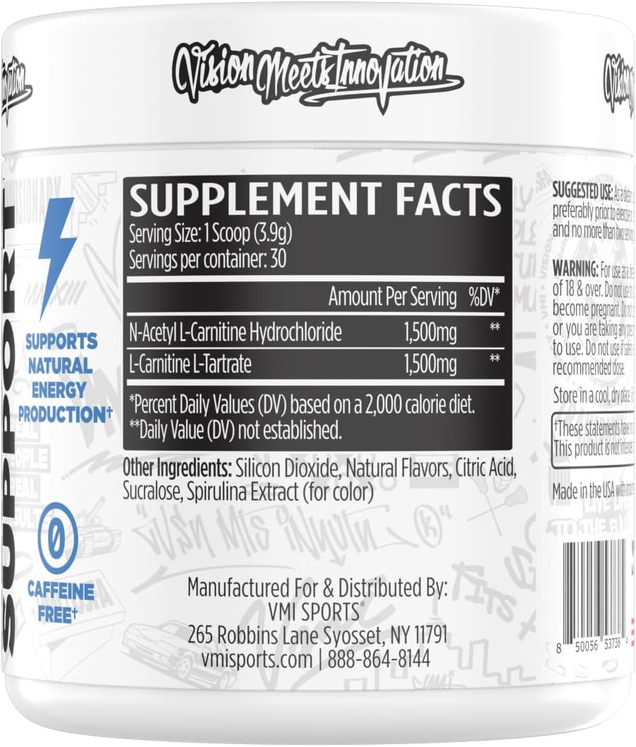 VMI Sports L-Carnitina 3000 Polvo 30 Porciones - Patriot Pop