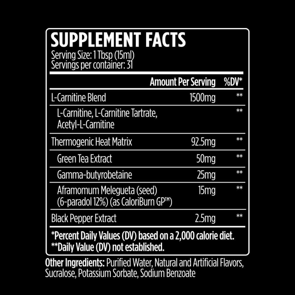 VMI Sports L-Carnitina 1500 Heat Líquida 480ml Melocotón Mango