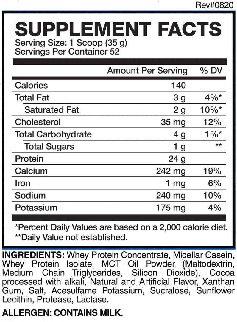 Evofusion 4.5lb | Mezcla de Proteínas 52 servicios - MarketFit