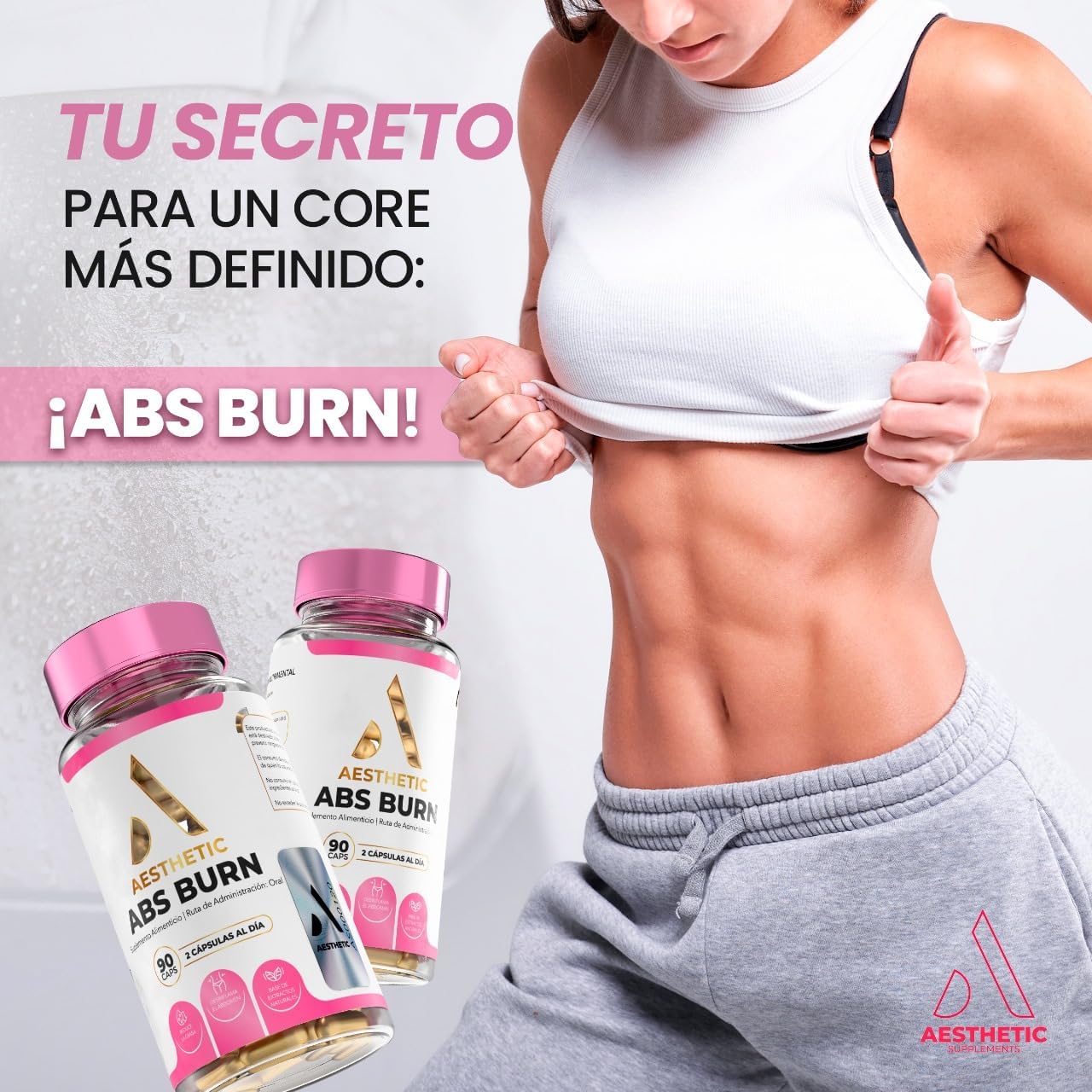 Aesthetic Abs Burn - Suplemento para Quemar Grasa y Tonificar