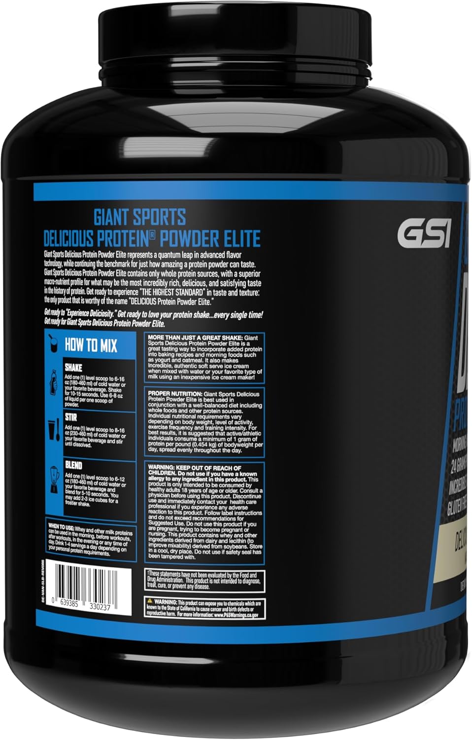 Delicious Elite Protein Powder 5 Lbs