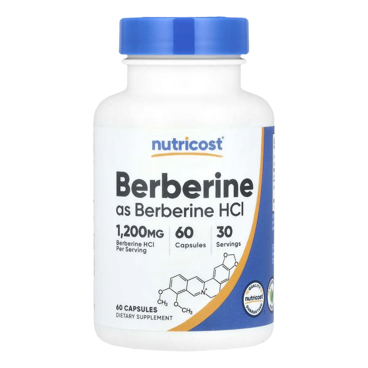 Nutricost Berberina 1200 mg 60 Cápsulas
