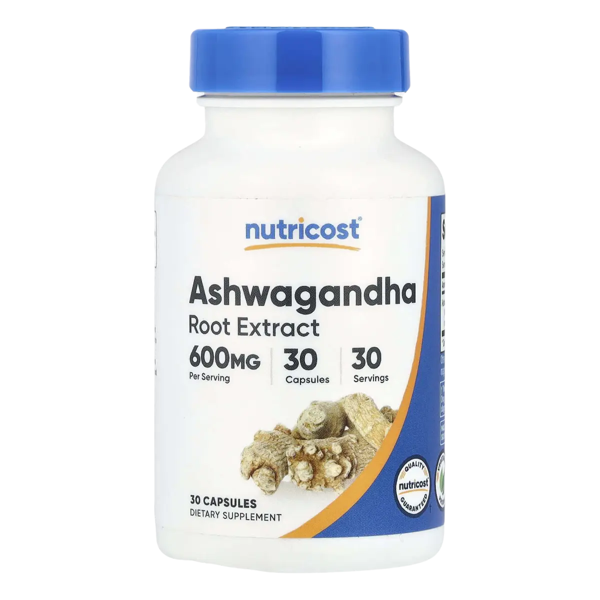 Nutricost Extracto de Raíz de Ginseng Indio 600 mg
