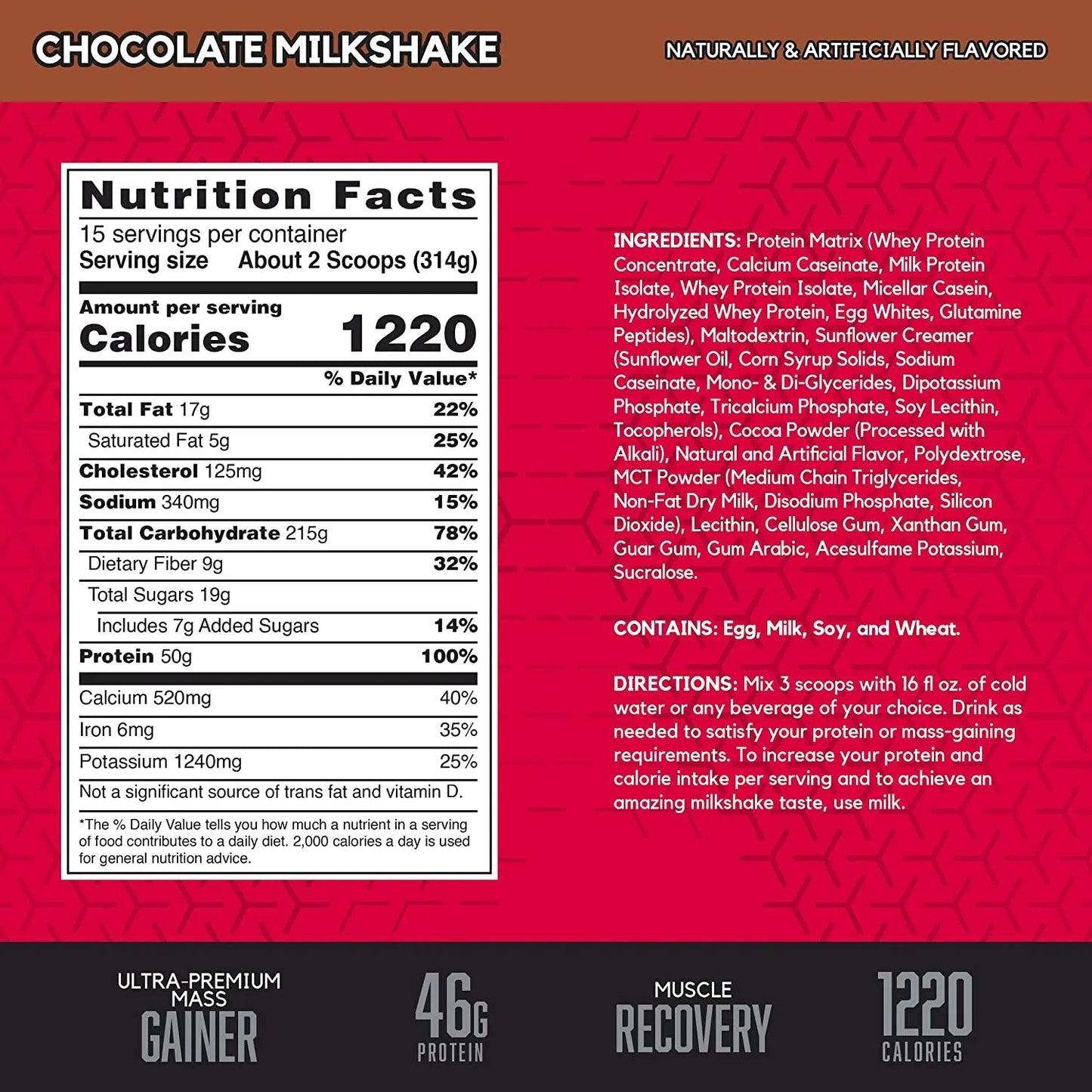 TRUE MASS 1200 - Ganador de peso 15 servicios - MarketFit