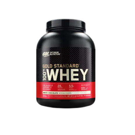 Gold Standard 100% Whey 5lb - Proteína Premium | 68-74 servicios - MarketFit