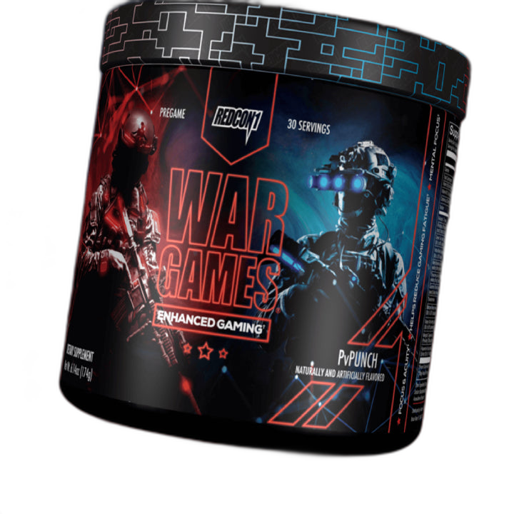 WAR GAMES | Pre-entreno para Gamers 30 servicios - MarketFit