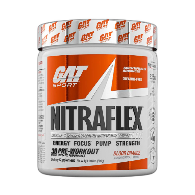 NITRAFLEX | Pre-entreno con precursor de test 30 servicios - MarketFit