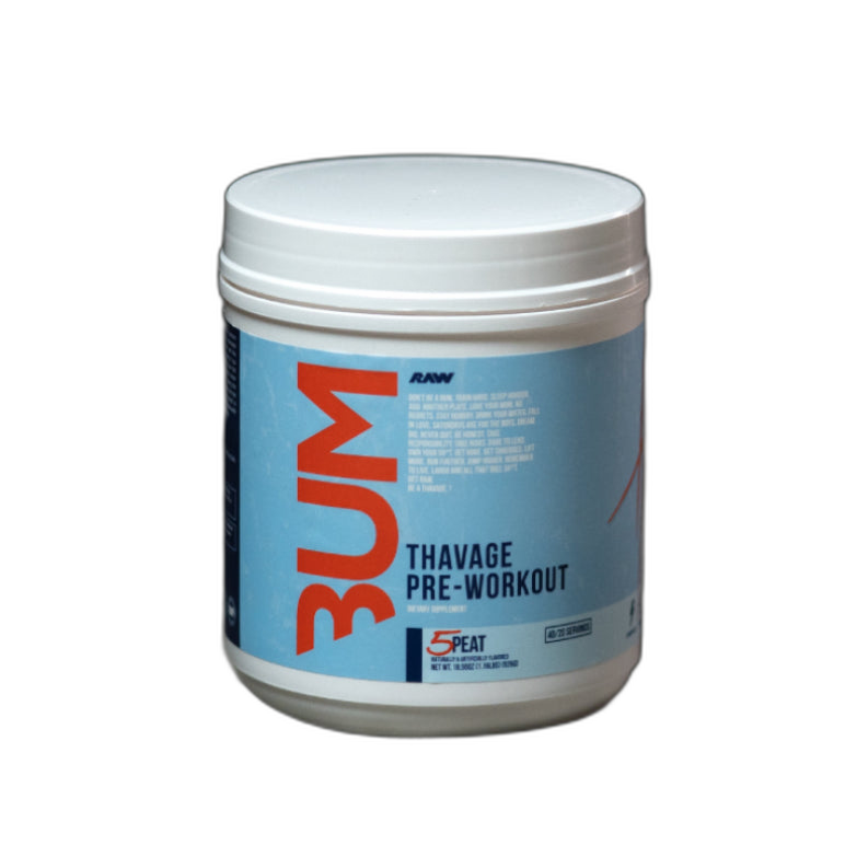 BUM THAVAGE | Pre-entreno 40 servicios - MarketFit