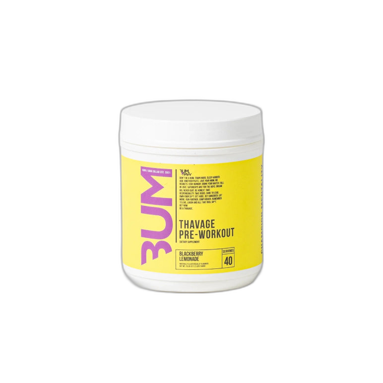 BUM THAVAGE | Pre-entreno 40 servicios - MarketFit