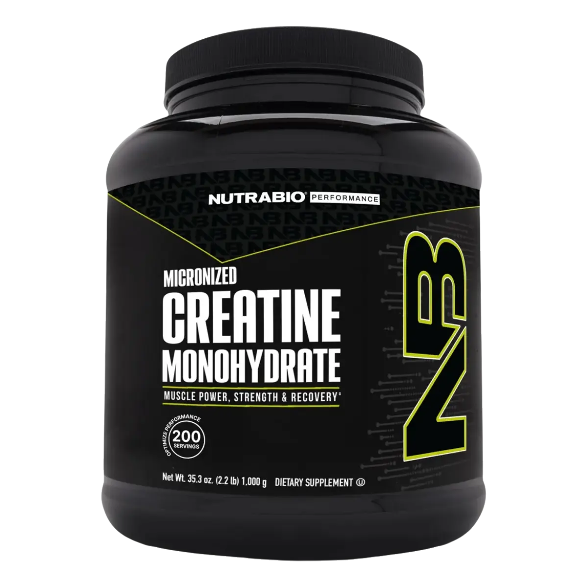 Nutrabio Creatina Monohidratada 1000g Sin Sabor