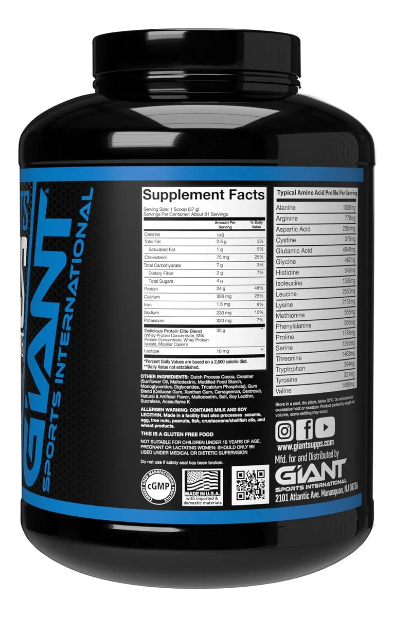 Delicious Elite Protein Powder 5 Lbs