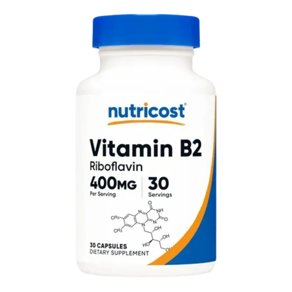 Nutricost Vitamin B2 Riboflavin Cápsulas