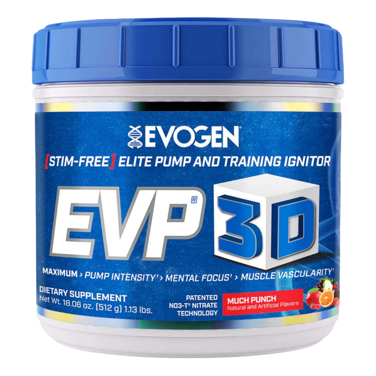 EVP 3D | Pre-entreno sin Cafeína 40 servicios - MarketFit