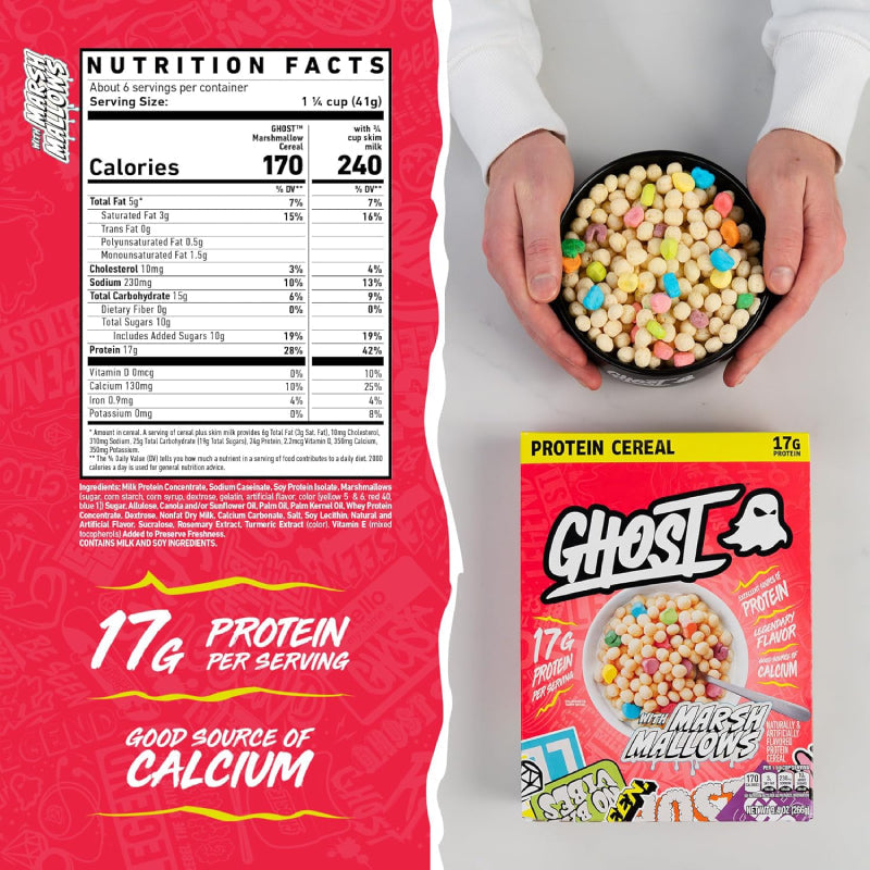 GHOST PROTEIN CEREAL | Cereal enriquecido con proteínas - MarketFit