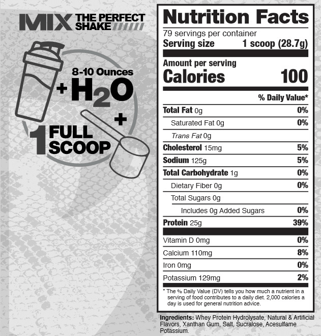 ISOPHORM 5lb | Proteína Hidrolizada 79 porciones - MarketFit