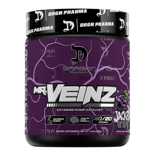 🆕 Dragon Pharma Mr. Veinz Stim Free Pre-Entreno 256g