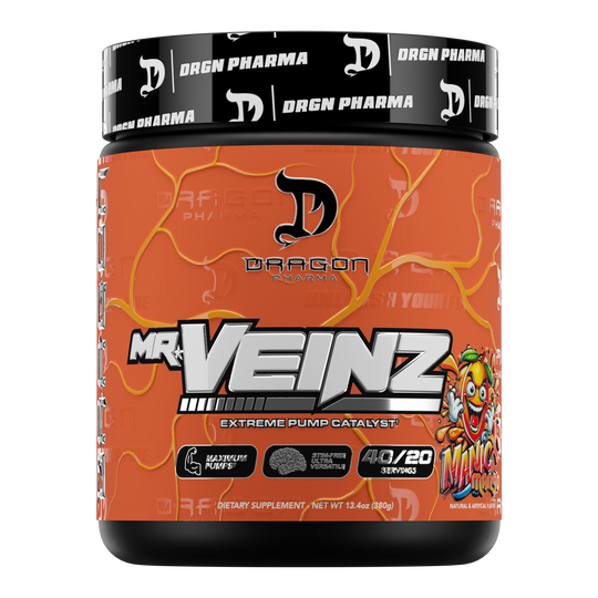 🆕 Dragon Pharma Mr. Veinz Stim Free Pre-Entreno 256g