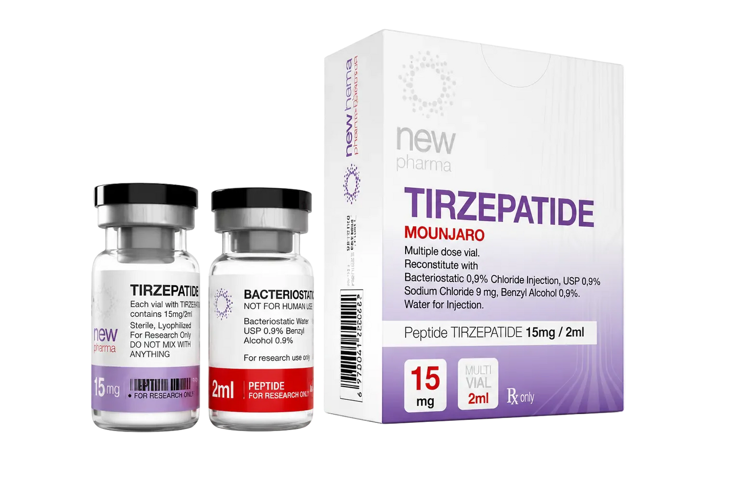 TP-15 Research Peptide 15 mg / 2 ml