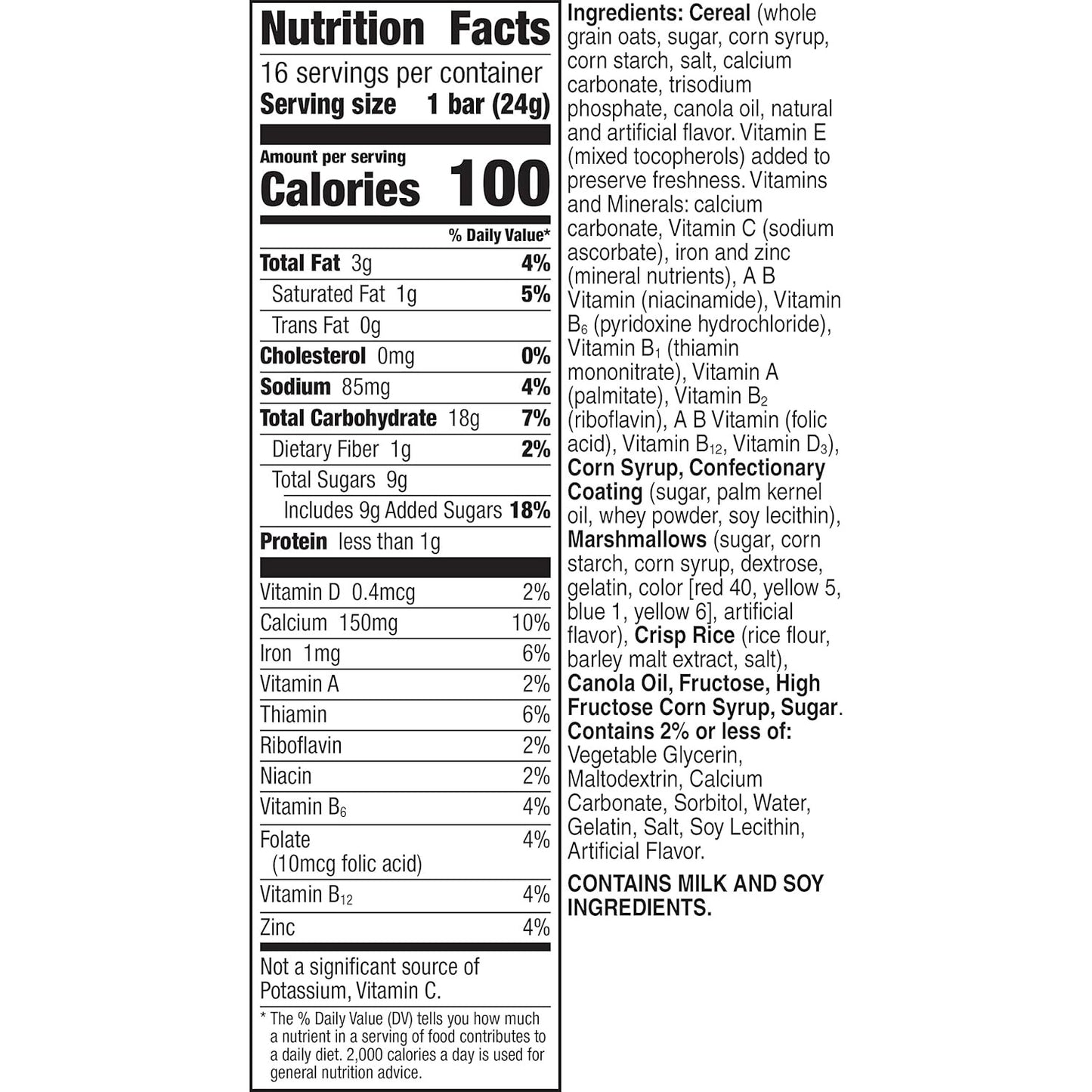 Lucky Charms Treat Bars Edición Día de San Patricio 16 ct