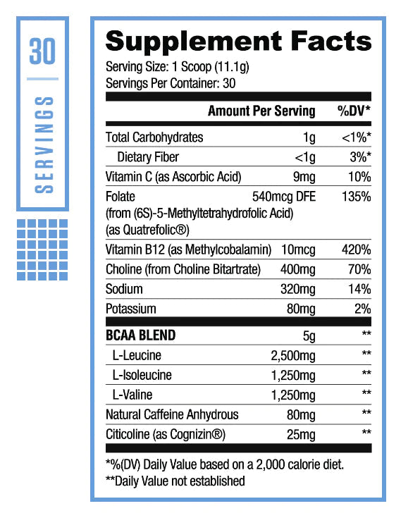 RYSE BCAA Focus Kool-Aid | 30 porciones - MarketFit