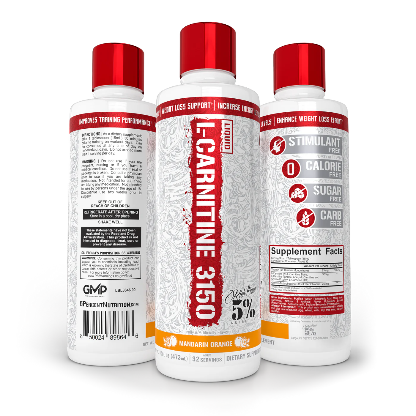 Liquid L-Carnitine 3150 - Legendary Series