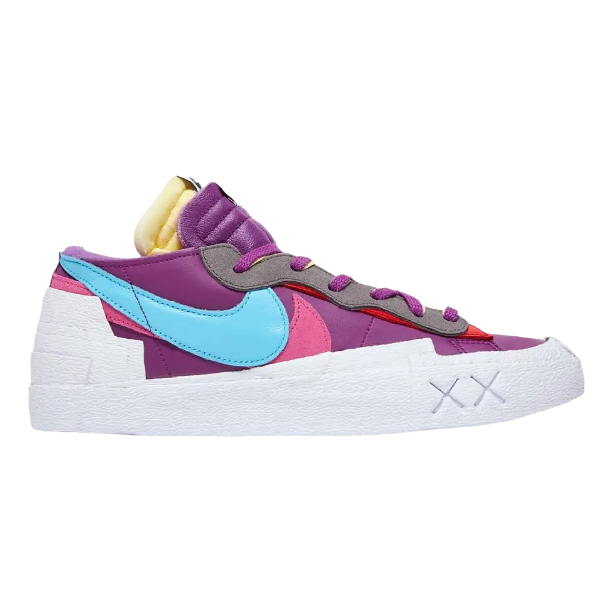 Blazer Low Sacai KAWS Purple Duks - 7US