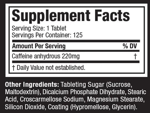 Platinum 100% Caffeine - MarketFit