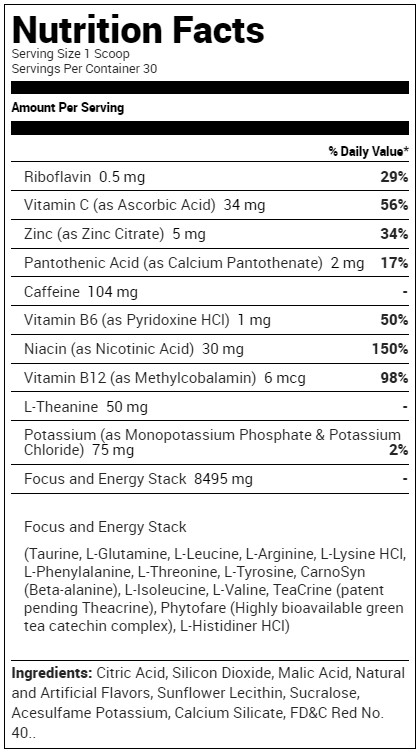 USN Amino Stim - Energizing Amino Acid Blend