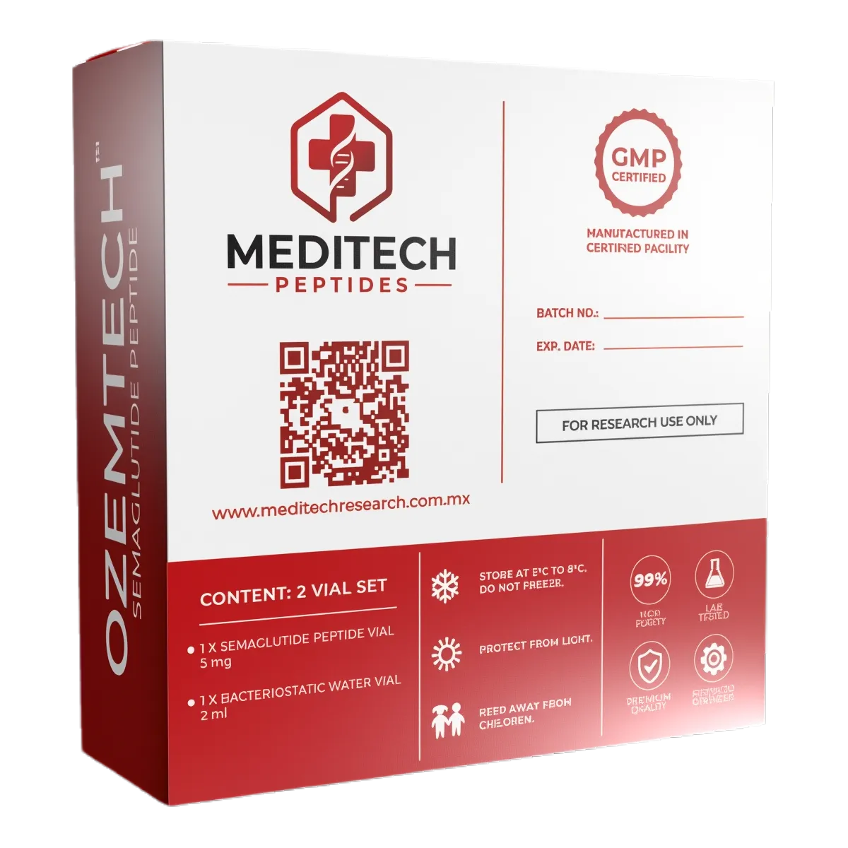 OZEMTECH Semaglutida 5 mg - MarketFit