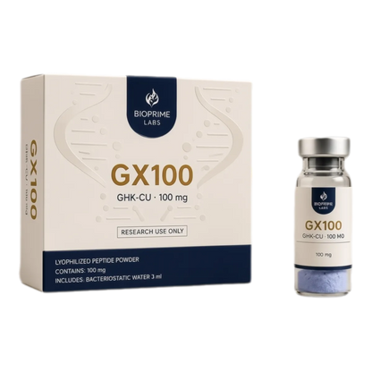 GX100 GHK-CU 100 mg Bioprime Labs - Péptido Liofilizado