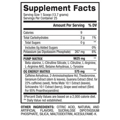 1.M.R™ - OG Pre-Workout Formula