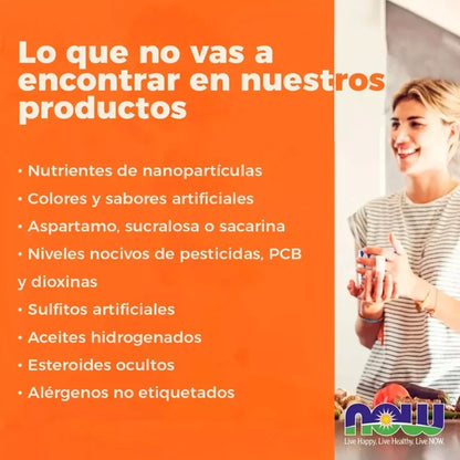 Now Foods Inositol 500 mg 100 Cápsulas