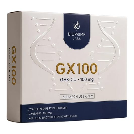 GX100 GHK-CU 100 mg Bioprime Labs - Péptido Liofilizado