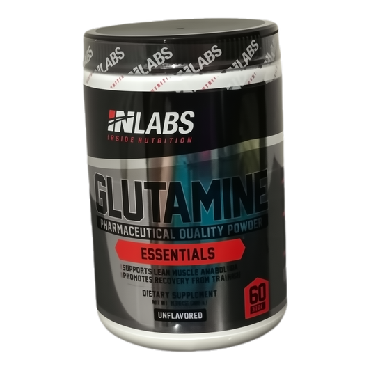 Inlabs Glutamine Essentials Polvo 500 g (60 Servicios) Sin Sabor
