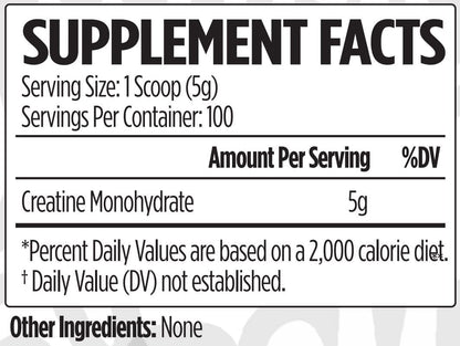 VMI Sports Creatine Monohydrate Powder 363g - Unflavored