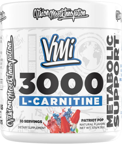 VMI Sports L-Carnitina 3000 Polvo 30 Porciones - Patriot Pop