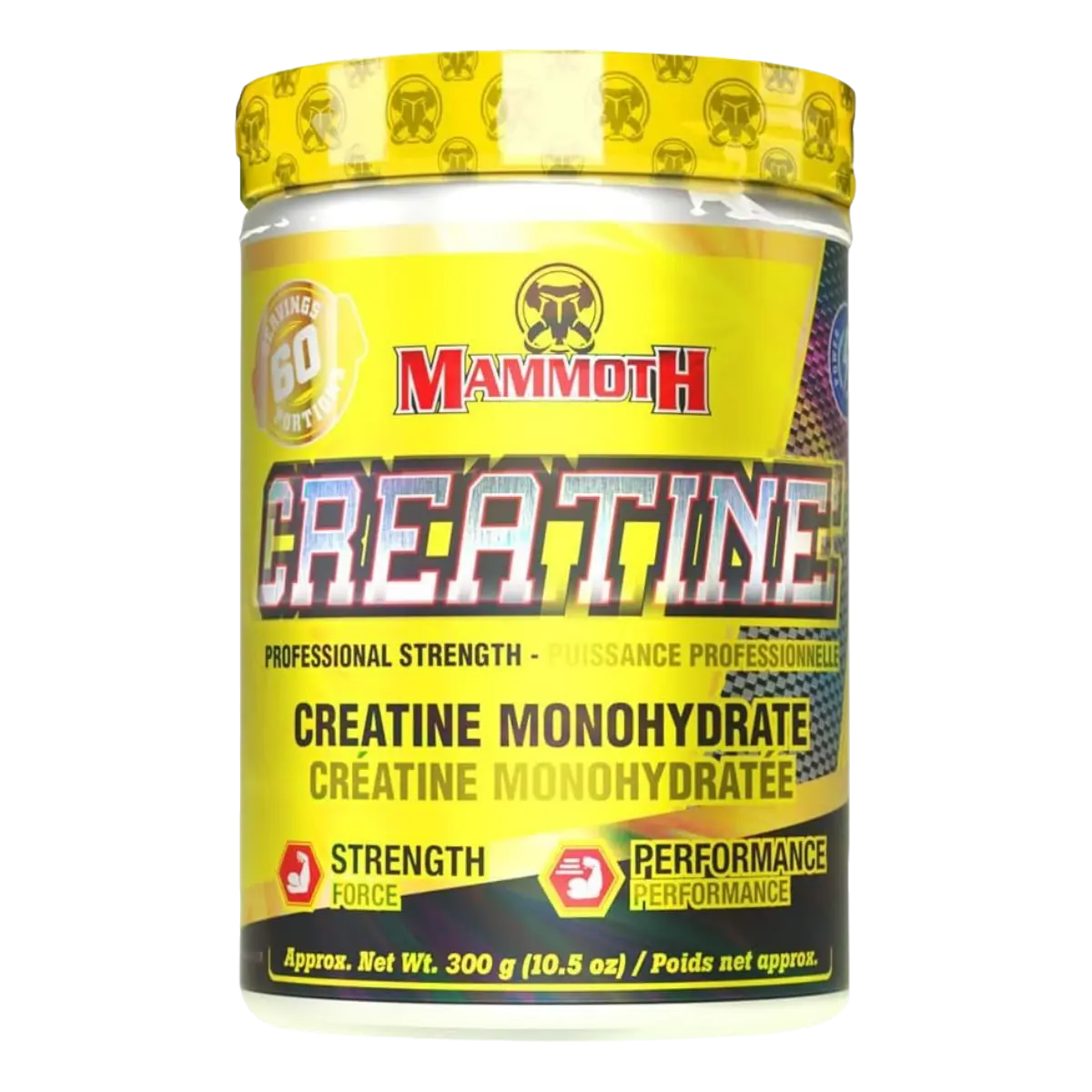 Mammoth Creatina Monohidratada Micronizada 300g