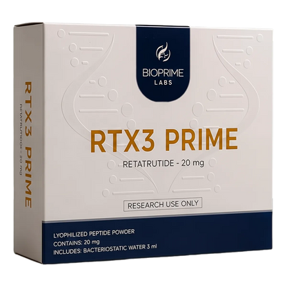 RTX3 PRIME Retatrutide 20 mg Bioprime Labs - Péptido Liofilizado