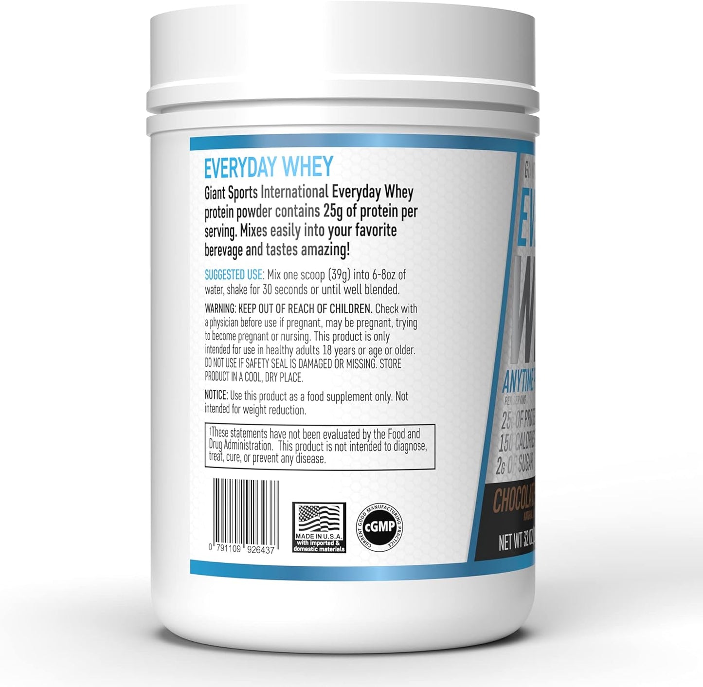 Giant Sports Everyday Whey Proteína 2 Lbs
