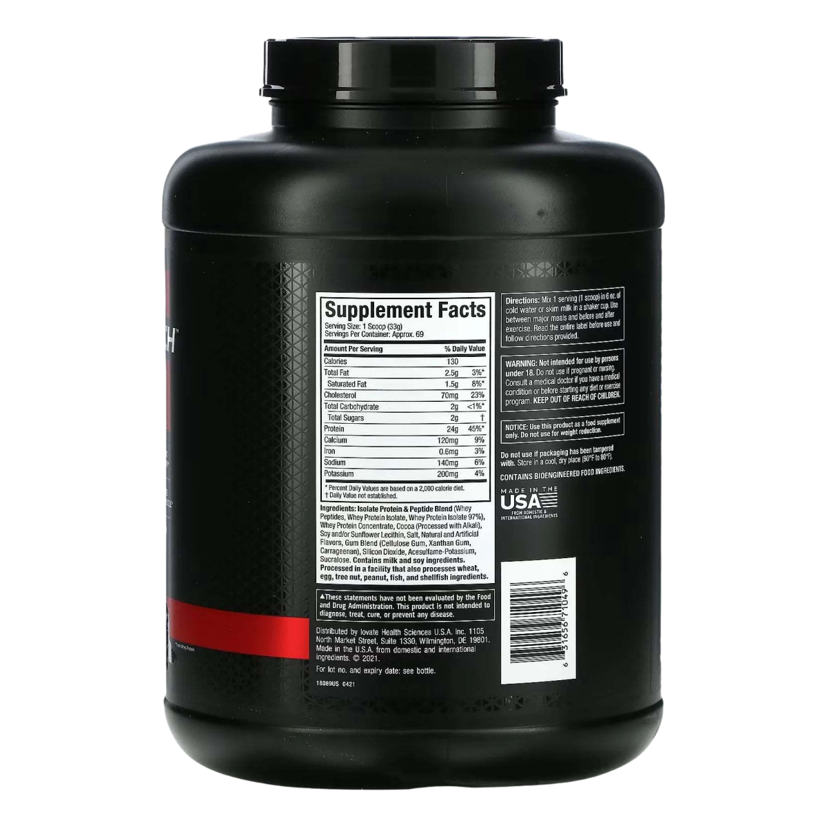 NITRO-TECH 100% WHEY GOLD - Proteína de Suero | 69 porciones - MarketFit
