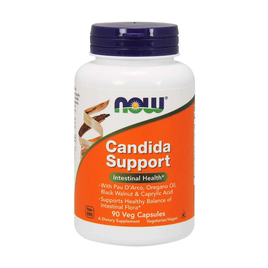 Now Foods Candida Support 90 Cápsulas
