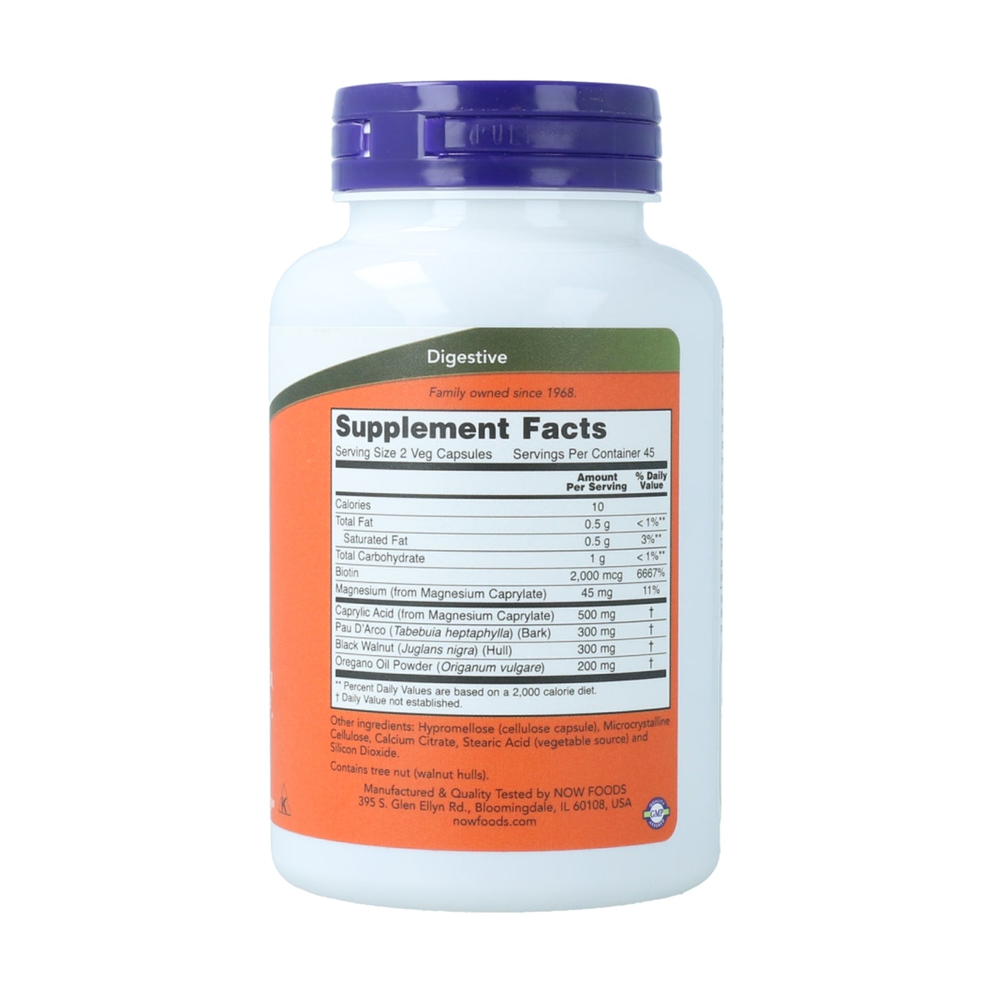 Now Foods Candida Support 90 Cápsulas