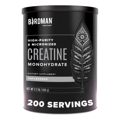 Birdman Creatina Monohidrato Micronizado 1 kg (2.2 lb) 200 servicios
