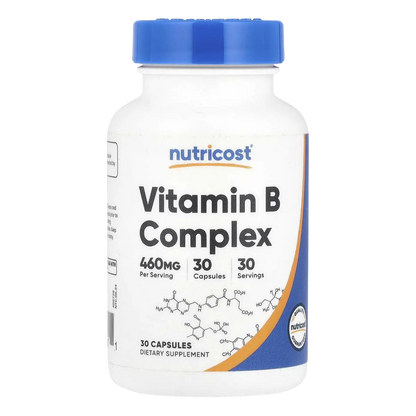 Nutricost Vitamin B Complex Cápsulas