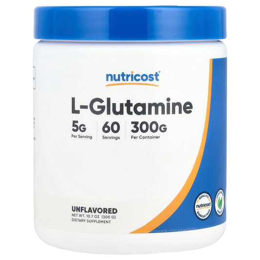 Nutricost L-Glutamina Sin Sabor
