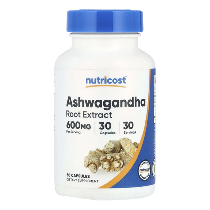 Nutricost Extracto de Raíz de Ginseng Indio 600 mg
