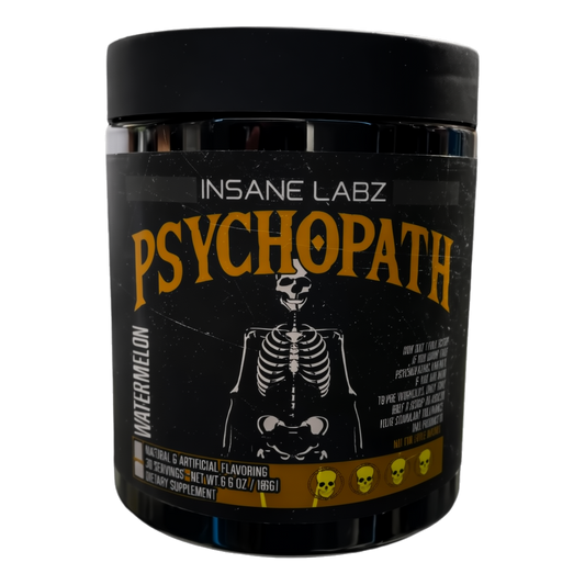 Insane Labz Psychopath Pre Entreno Watermelon 30 Servicios