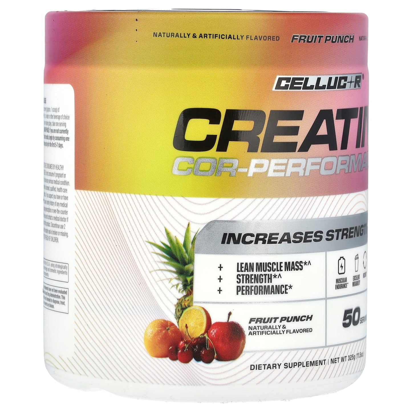 Cellucor Creatina COR-Performance 325g Ponche de Frutas